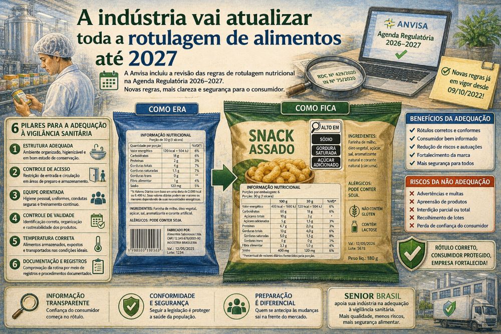 rotulagem de alimentos