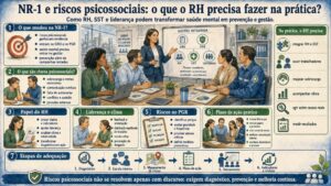 NR-1 e riscos psicossociais: o que o RH precisa fazer na prática?