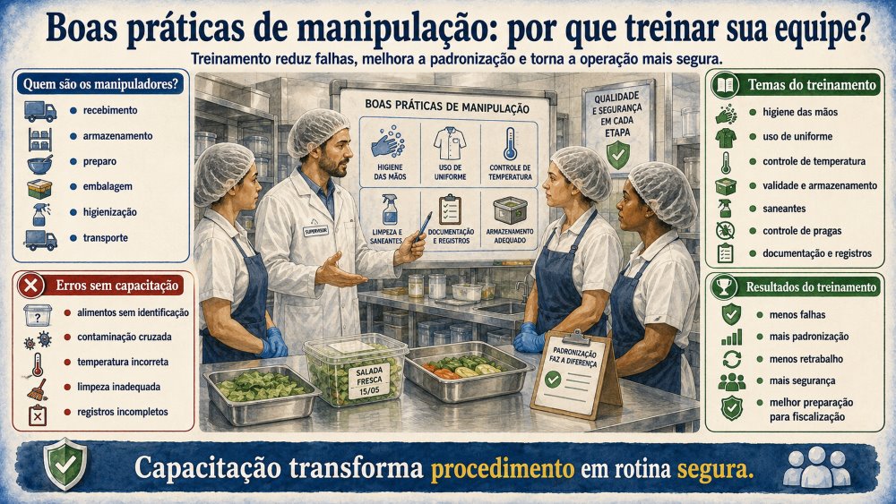 Boas práticas de manipulação
