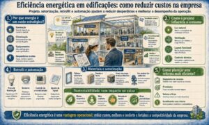 Eficiência energética em edificações como reduzir custos na empresa