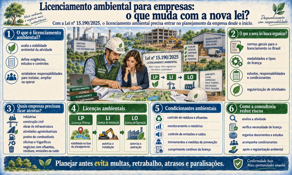 Licenciamento ambiental para empresas