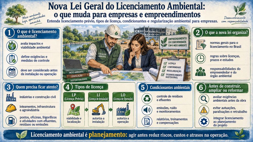 Nova Lei Geral do Licenciamento Ambiental