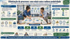 Otimização de processos como reduzir custos e melhorar produtividade