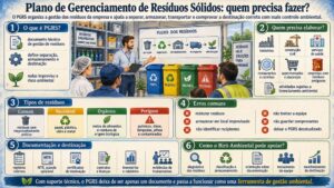 Plano de Gerenciamento de Resíduos Sólidos: quem precisa fazer?